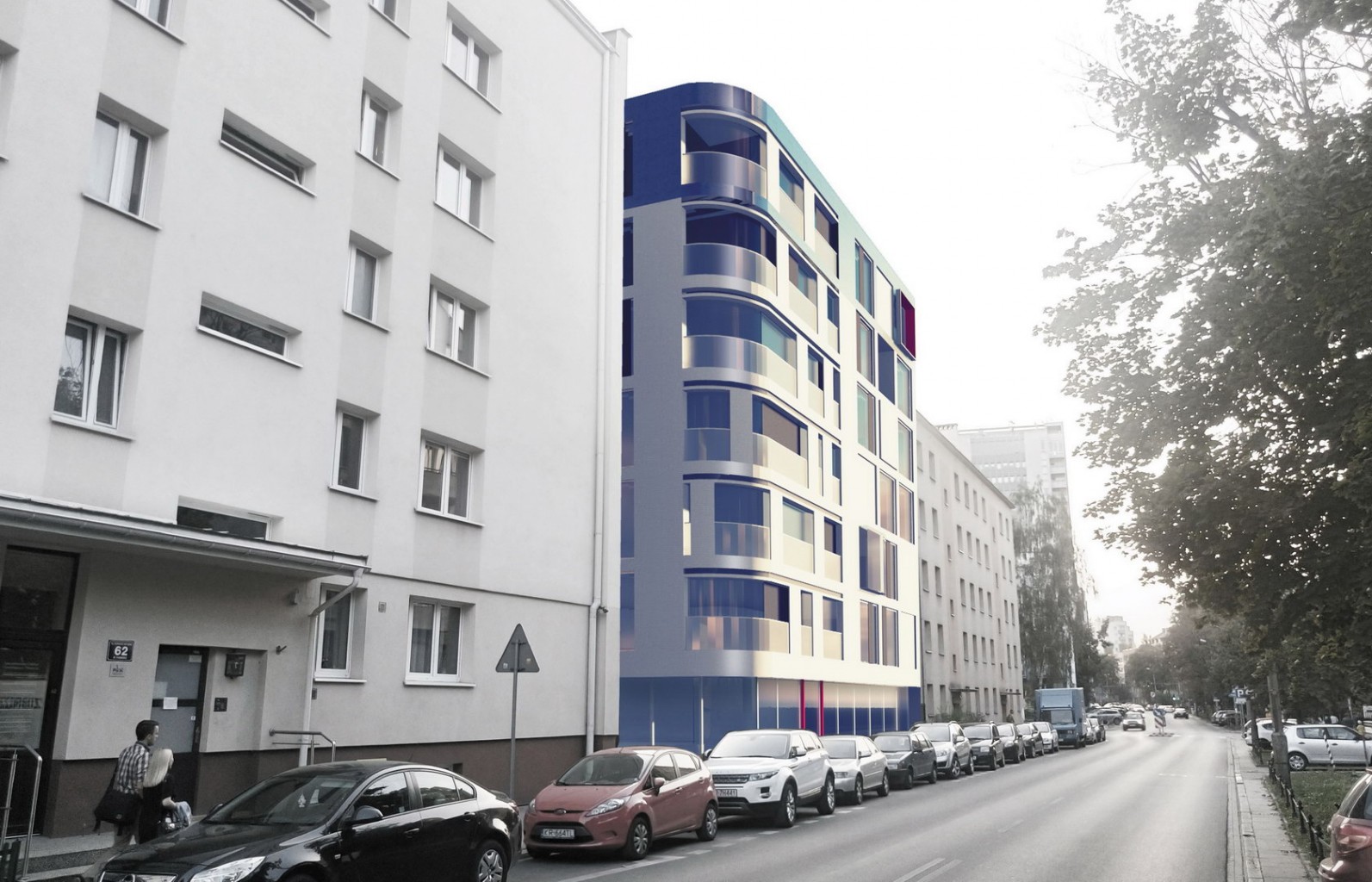 Projekt przy ul.  Kazimierza Wielkiego